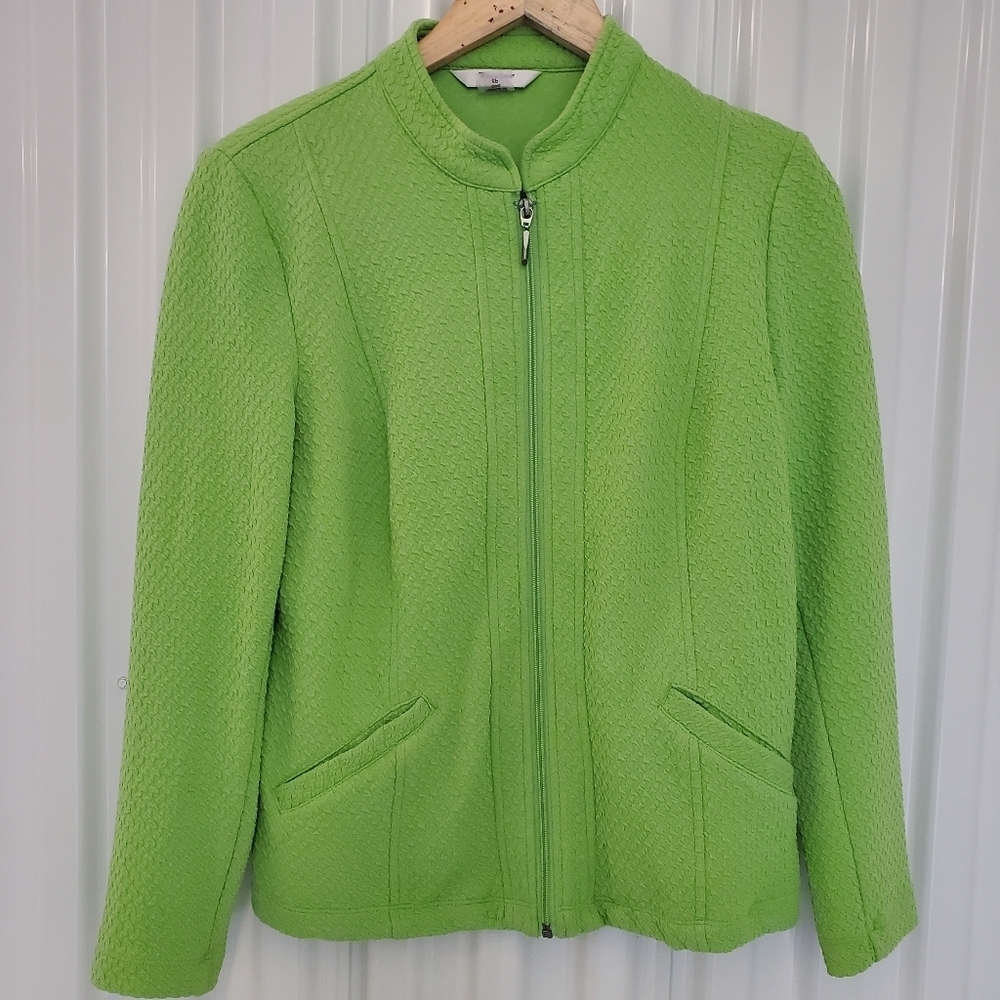 Tanjay Petites zip closure cardigan  style top